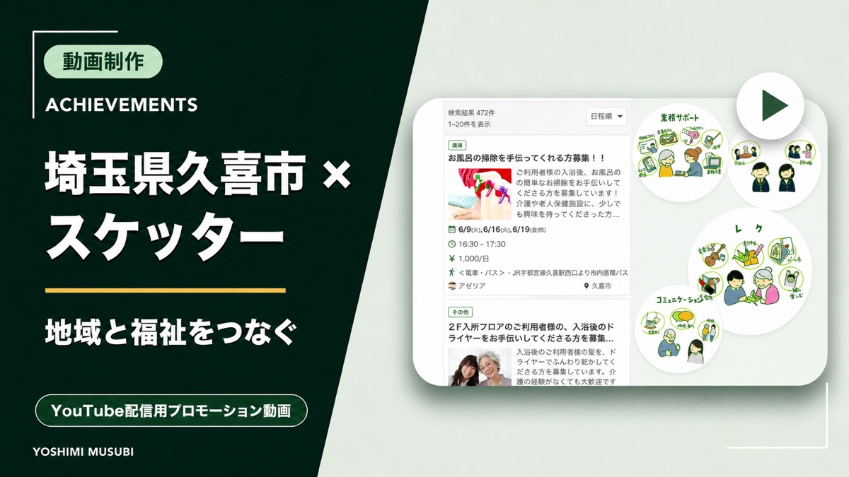埼玉県久喜市×スケッター プロモーション動画